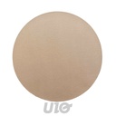 SET DE TABLE - D38CM - IMITATION CUIR GRANIS OR