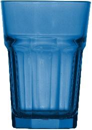 VERRE "MAROCCO" 35CL BLEU