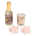 Coffret Spray et Bougies parfumées Sapin