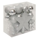 Kit boule de Noël de 44 pièces - Kalli Argent