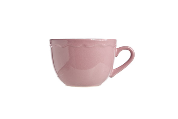 JULIET - TASSE ROSE BRILLANT DE 26CL - D10CM
