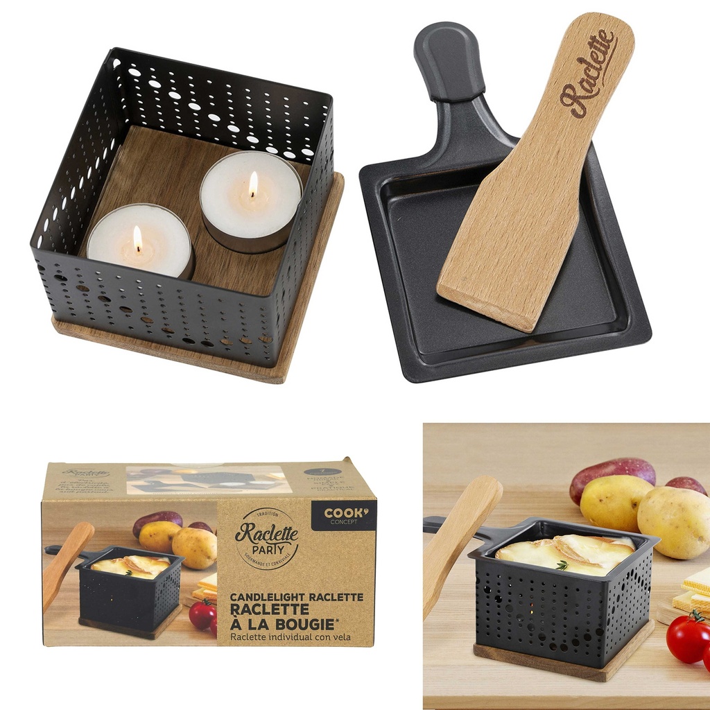 RACLETTE INDIVIDUELLE À LA BOUGIE