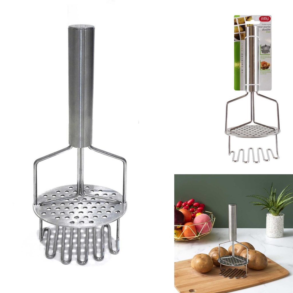 DOUBLE PRESSE PURÉE MANUEL - INOX