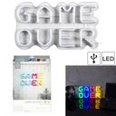 LAMPE LED EFFET NÉON GAME OVER USB