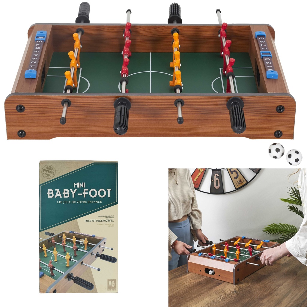 JEU DE TABLE BABY FOOT