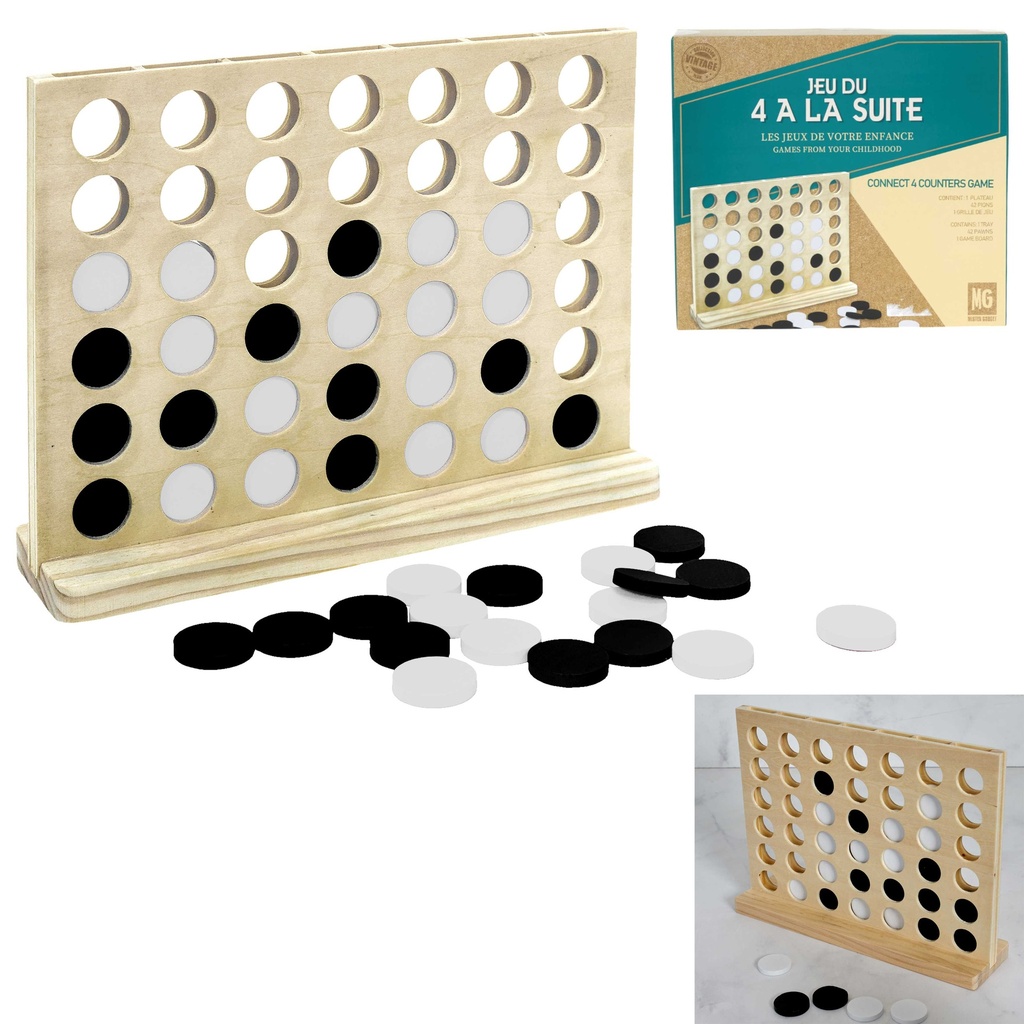 JEU DU 4 À LA SUITE