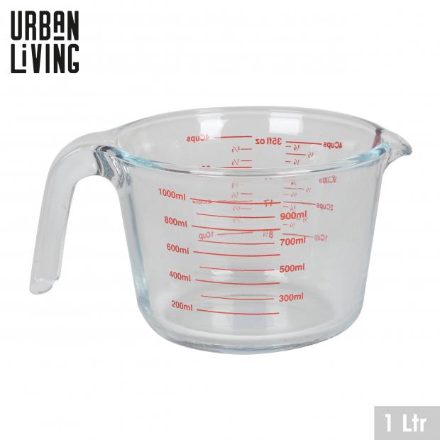 VERRE DOSEUR GRADUÉ - 1 LITRE - 19,5X14,5XH12CM