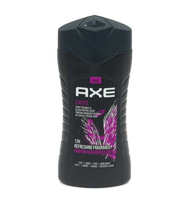 AXE GEL DOUCHE - 250ML - EXCITE 3EN1 - AAA