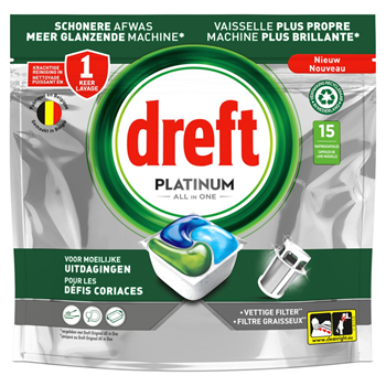 DREFT PLATINUM - ALL IN ONE - 15 TABS - ORIGINAL