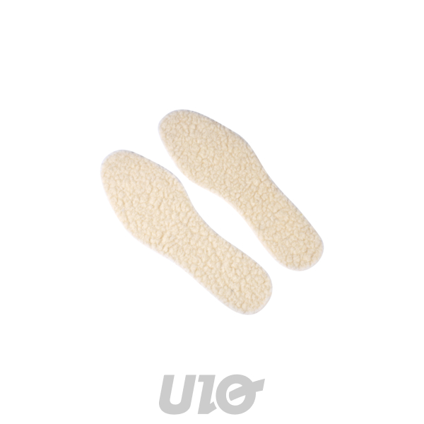 SEMELLES EN LAINE ENFANTS DÉCOUPABLES TAILLE 23 AU 34 BLANC