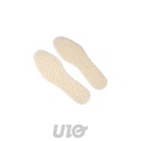 SEMELLES EN LAINE ENFANTS DÉCOUPABLES TAILLE 23 AU 34 BLANC