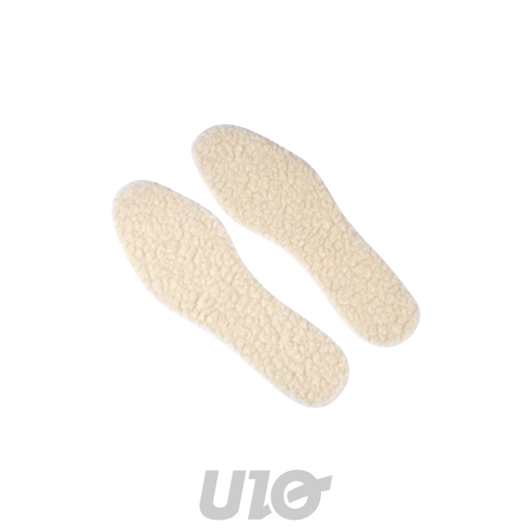 SEMELLES EN LAINE TAILLE 35-37 BLANC SPÉCIAL HIVER