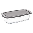 PLAT À CAKE EN VERRE 27X14CM - KEEPEAT