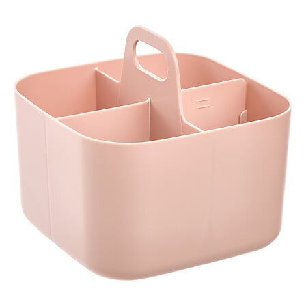 ORGANISEUR À COMPARTIMENTS MODULABLES POLY LONG - 16,5 CM - ROSE