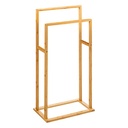 PORTE SERVIETTE AVEC PIED EN BAMBOU