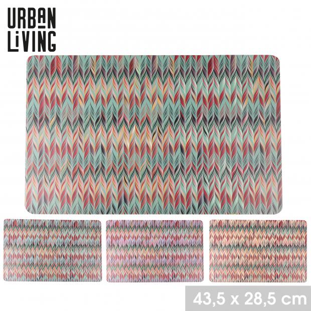 SET DE TABLE DESIGN ABSTRAIT - 4 DECORS ASSORTIS 43,5X28,5CM