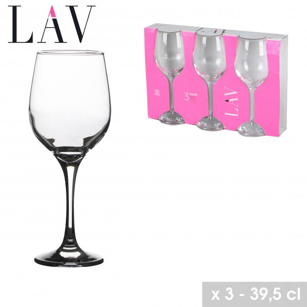LAV FAME VERRE À EAU - 3 PIÈCES - 39,5CL