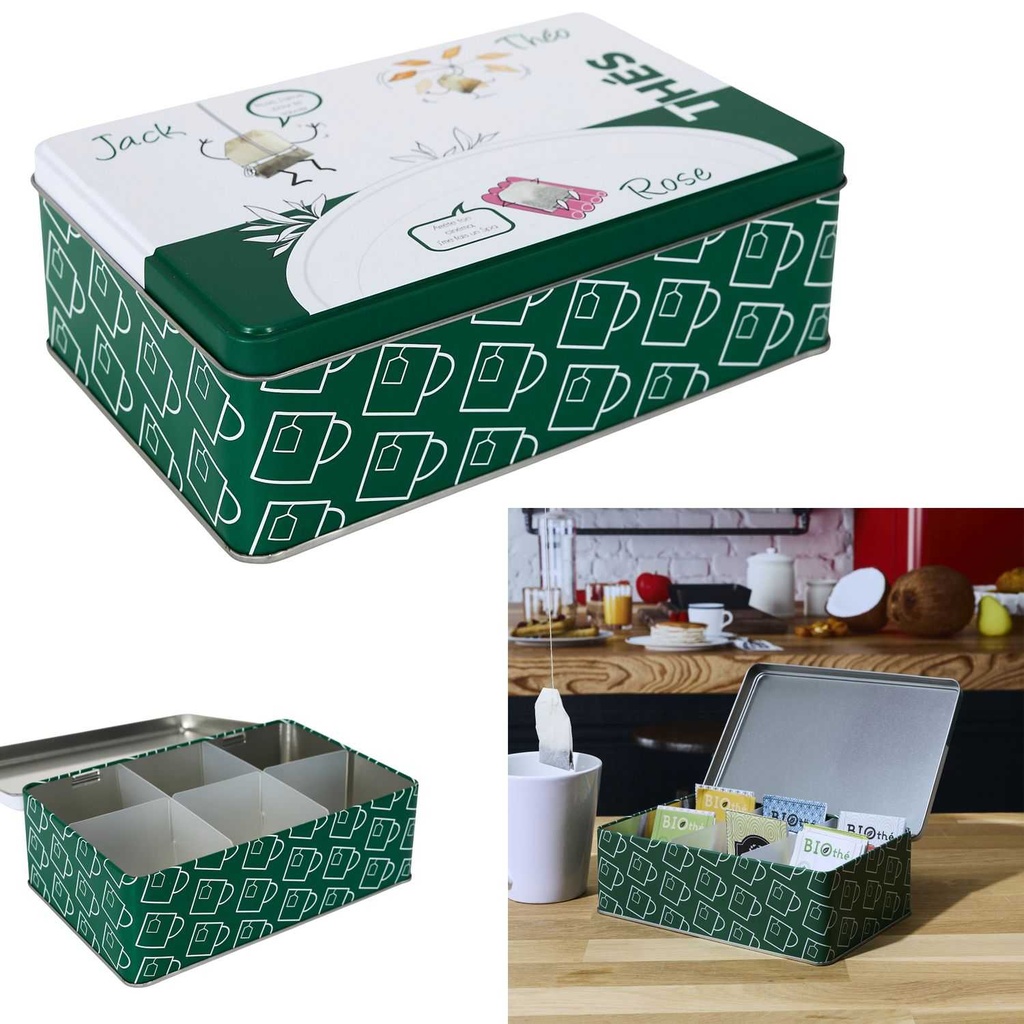 BOITE MÉTAL À THÉS LUDIQUE