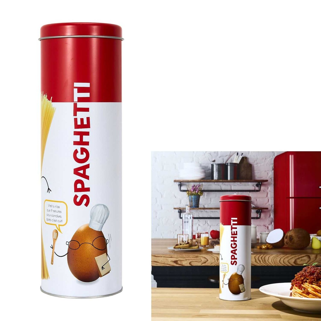 BOITE MÉTAL POUR SPAGHETTI LUDIQUE