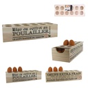 BOITE À OEUFS AVEC 12 CAVITÉS