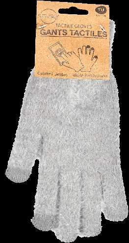 GANTS TACTILE DUVETEUX