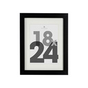 CADRE PHOTO EVA - NOIR - 18X24CM