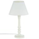 LAMPE DROITE LÉO - H36CM - EN BOIS BLANC