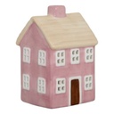 PHOTOPHORE MAISON EN CÉRAMIQUE - H15CM