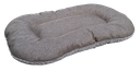 COUSSIN SOFT TOUCH 2 EN 1 BI-MATIÈRE MARRON 60X40X6CM