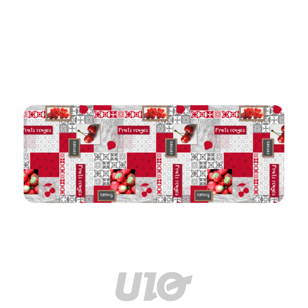 TAPIS RECTANGLE 45x120CM MOUSSE IMPRIMÉE FRAISIA