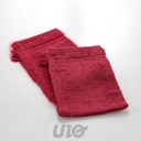 2 GANTS DE TOILETTE 15x21CM ÉPONGE UNIE TENDRESSE RUBIS