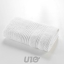 SERVIETTE INVITÉ 30x50CM ÉPONGE UNIE TENDRESSE BLANC