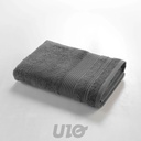 ESSUIE (DRAP) DE DOUCHE 70x130CM ÉPONGE UNIE TENDRESSE ANTHRACITE
