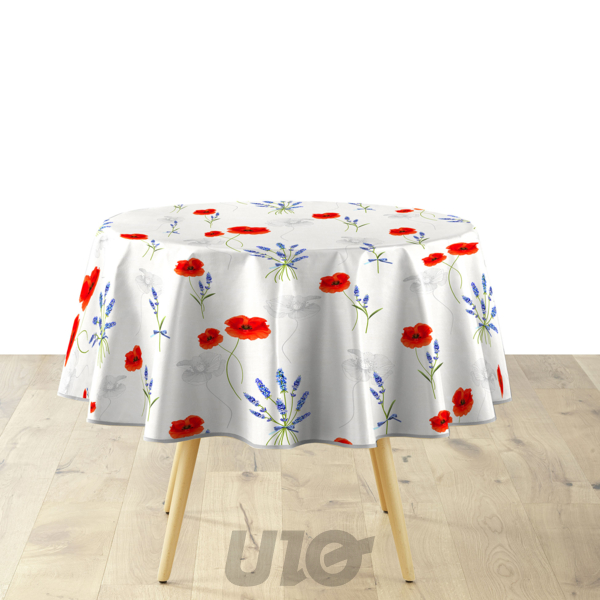 NAPPE RONDE DIAMÈTRE 160CM PVC TEXTILIA SISTERON