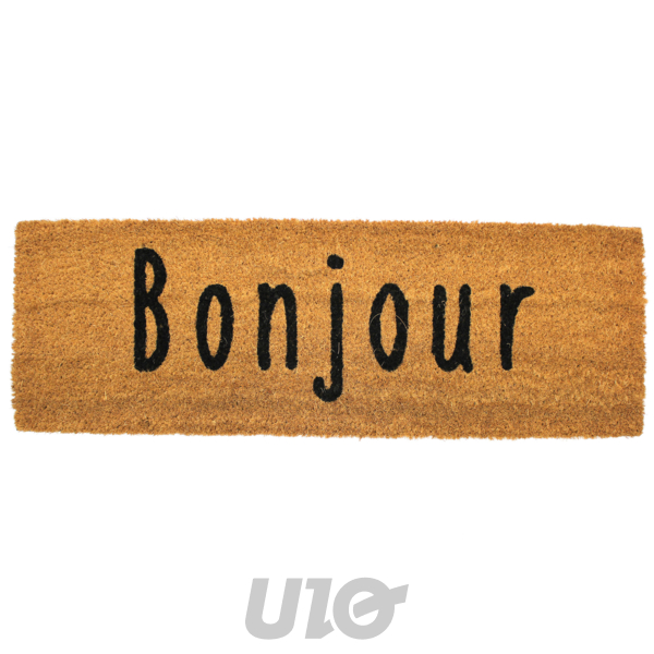 PAILLASSON RECTANGLE 25x75CM COCO IMPRIMÉ BONDIA