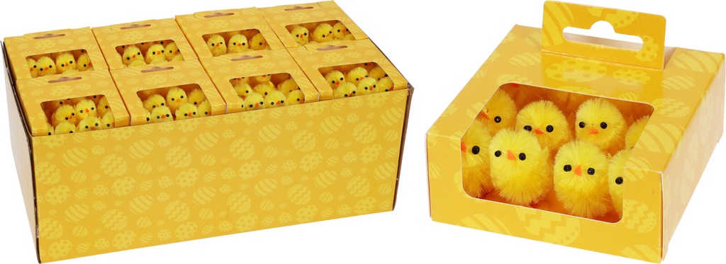 DÉCORATION POUSSIN & CHENILLE -  DISPONIBLES EN 6, 9 OU 12 PIÈCES