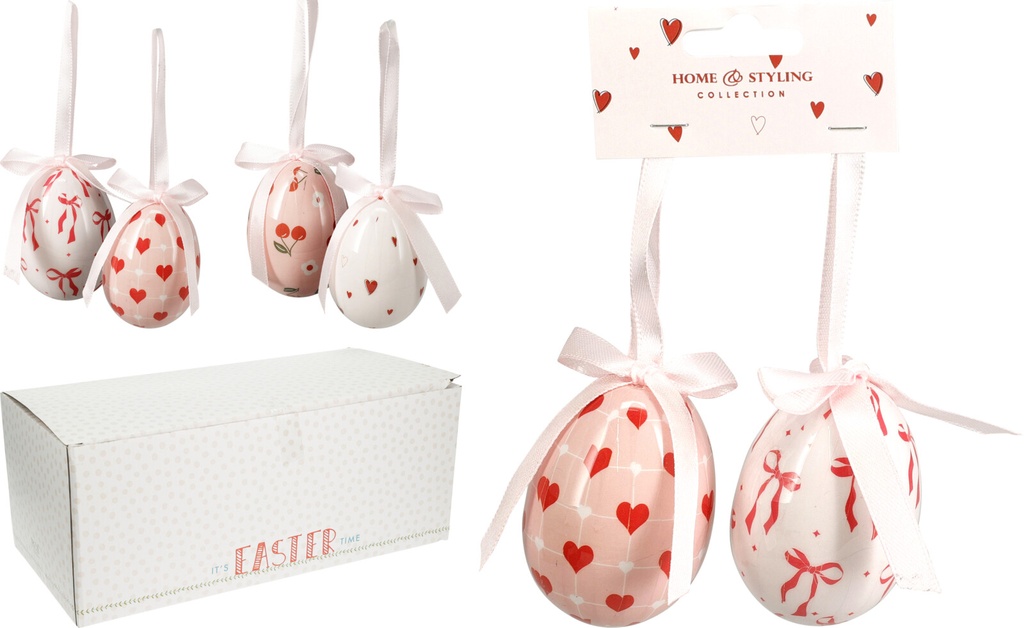2 OEUFS DE PÂQUES À SUSPENDRE