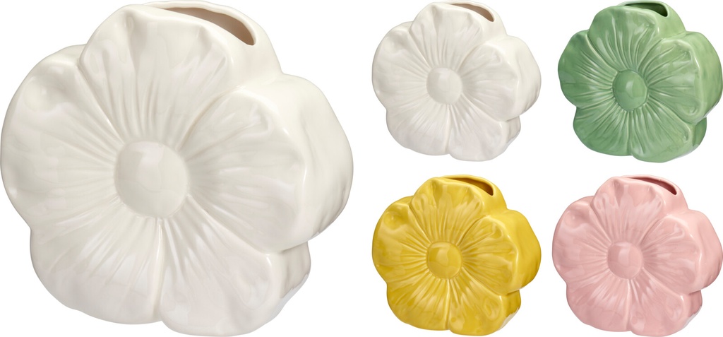 VASE EN FORME DE FLEUR - 4 MODÈLES DISPONIBLES