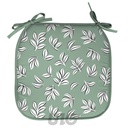 4 GALETTES 38 x 38 x 1.8 CM MICROFIBRE IMPRIMÉE MINDY SAUGE