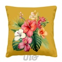 COUSSIN DÉHOUSSABLE 50 x 50 CM POLYESTER IMPRIMÉ DÉPERLANT ORLANDO