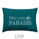 COUSSIN DÉHOUSSABLE 40x60 CM POLYESTER IMPRIMÉ DÉPERLANT PARADIS