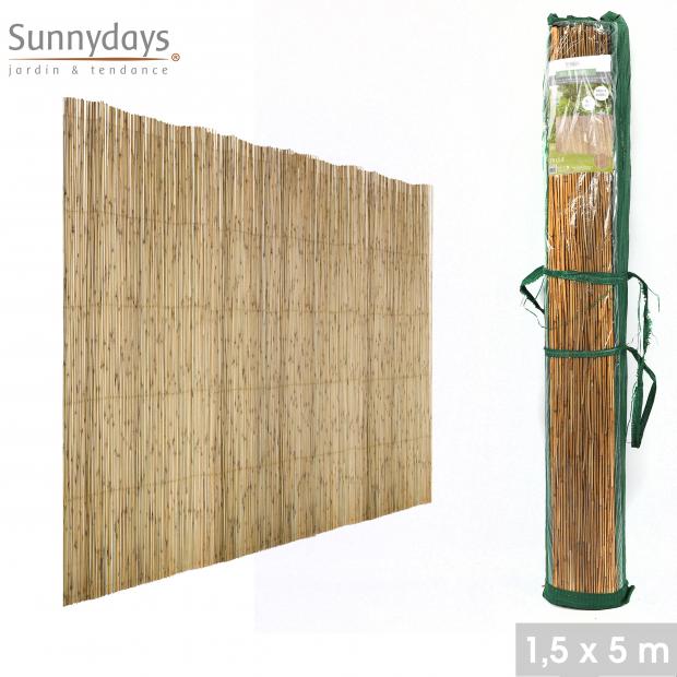 MON JARDIN - BRISE VUE NATUREL - 150X500CM