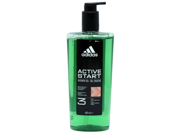 ADIDAS GEL DOUCHE 600ML ACTIVE START