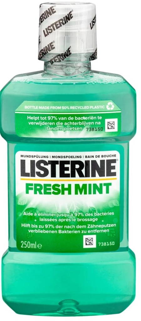 LISTERINE BAIN DE BOUCHE 250ML FRESH MINT