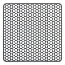 FOND D'ÉVIER 30,5X30,5CM SILEO