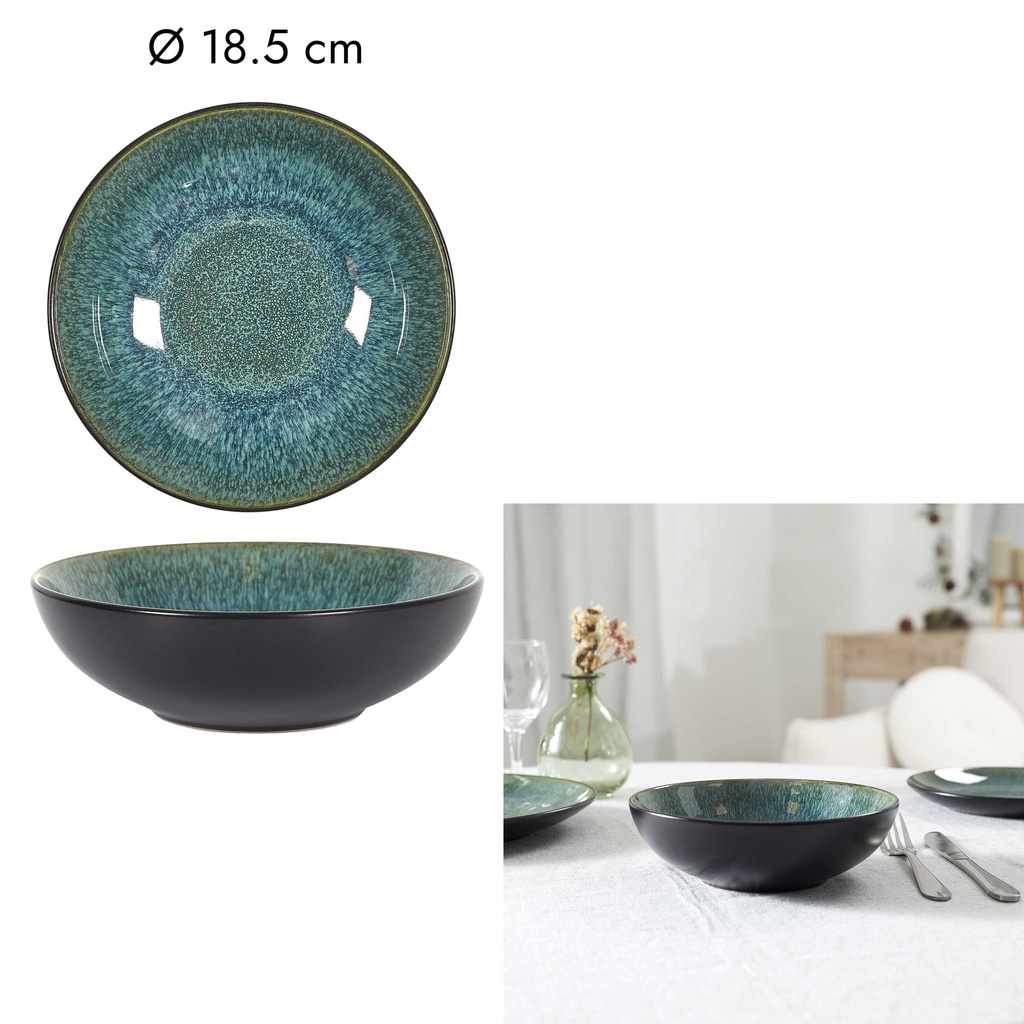 ASSIETTE À SOUPE ELIA D18.5CM