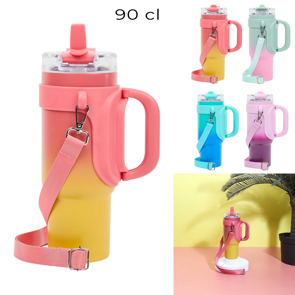 MUG DE TRANSPORT MALIBU TIE AND DYE 900ML