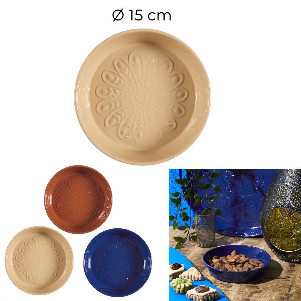 COUPELLE EN MÉTAL SHADY D15CM