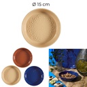 COUPELLE EN MÉTAL SHADY D15CM