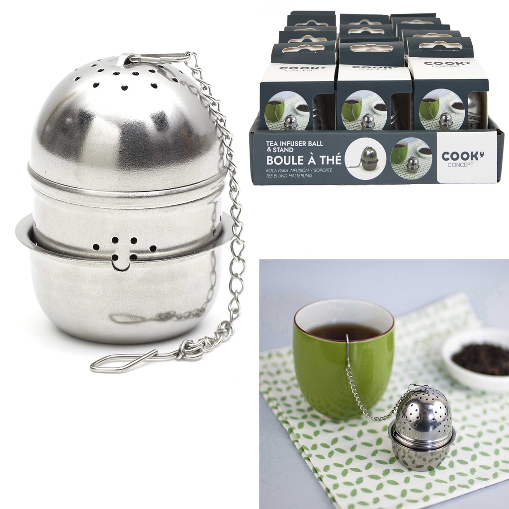 BOULE À THÉ ET SUPPORT